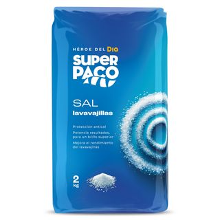 Sal Para Lavavajillas Super Paco De Dia Bolsa 2 Kg