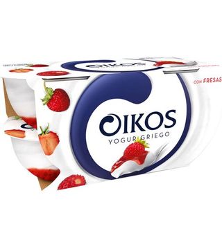 Yogur Danone Oikos Con Fresas 4 Uds.
