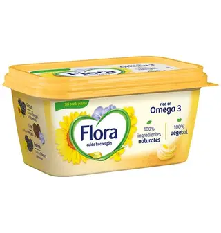 Margarina Flora Sin Aceite De Palma 400 G