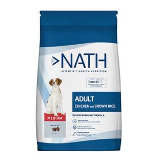 Nath Adult Medium Pollo pienso para perros 12 kg