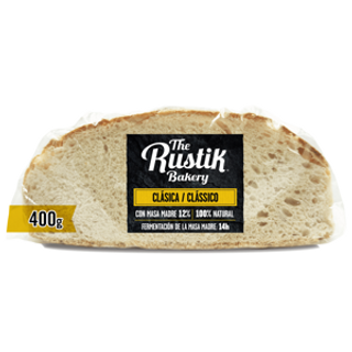Pan Masa Madre The Rustik Bakery 400Gr.