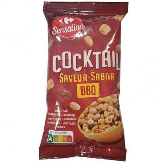 Cocktail De Frutos Secos Sabor Barbacoa Carrefour 200 G.