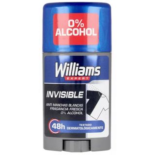 Desodorante Stick Invisible - Williams - 75 ml 8710847867378