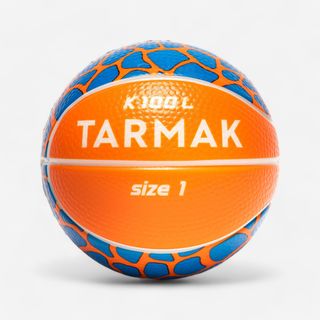 Minibalón De Baloncesto Tarmak K100 Espuma Talla 1 Naranja Azul Talla Única Naranja