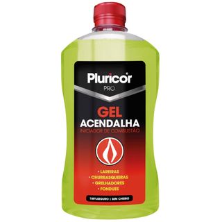Acendalha Gel Pluricor (emb. 500 ml)