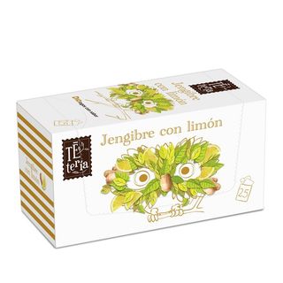 Infusión De Jengibre Con Limón Tetería Caja 25 Uds.
