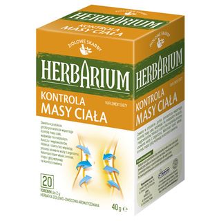 Herbarium Herbatka funkcjonalna kontrola masy ciała, 20 tb