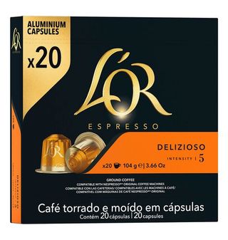 Capsulas L'OR  Espresso Delizioso 20 Unid.