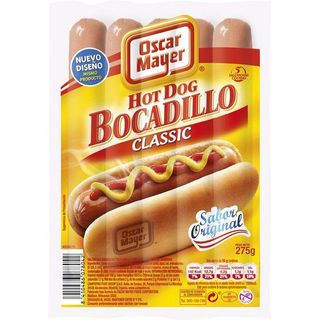 Salchichas Wienner Para Bocadillo Oscar Mayer, Sobre 200 G (224303)