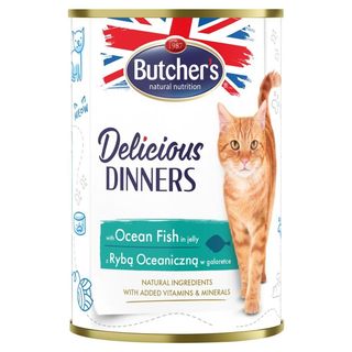 Butcher'sKarmaD/kota Delicious Dinners Ryba Morska 400 g
