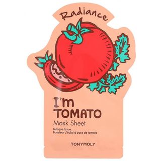 I'm Tomato Mask Sheet Glow Radiance Mascarilla Facial - TonyMoly - 21 ml 8806194022888