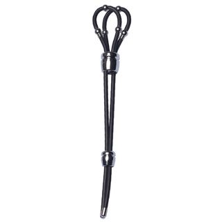 podwójny pierścień suwakowy na penisa, jądra z 2 suwakami, kulkami chrom