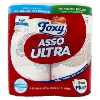 Carta Casa Foxy Asso Ultra X2