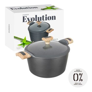 Pentola 22 cm - con coperchio Evolution