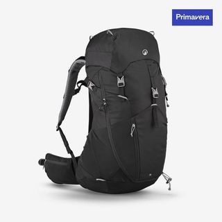 Mochila de montaña y senderismo 38L Quechua MH500 negro.Talla única Negro