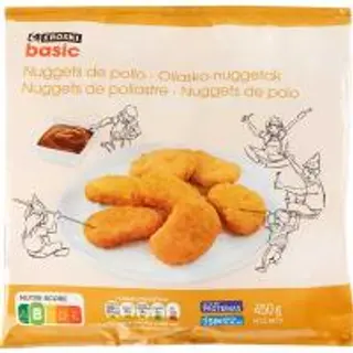 Nuggets De Pollo Basic Bolsa 450 Gr. (13597810)