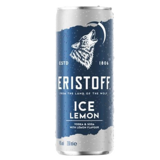 Eristoff Vodka Ice Lemon Lata 25cl