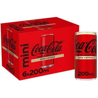 Refresco De Cola Coca Cola Zero Zero, Pack 6X20 Cl