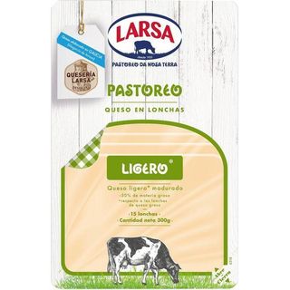 Lonchas De Queso Ligero Larsa, 300 Gr. (23768641)