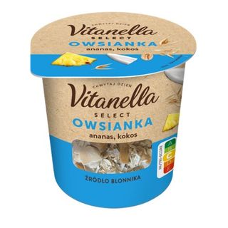Vitanella Select Owsianka ananas kokos, 70 g