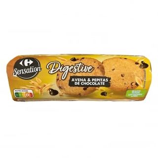 Galletas De Avena Con Pepitas De Chocolate Carrefour Sensation 425 G.