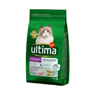 Pienso Gatos Esterilizados Ultima 1,5 Kg.
