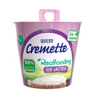 CREMETTE Queso Untar Sin Lactosa, 150G
