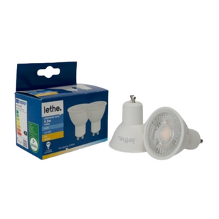 Lethe Lâmpada Led 4,5w 345lm GU10 2un