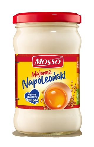 Mosso - Majonez stołowy o zawartości tłuszczu 70% - 320 ml