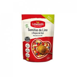 Semillas Flaxseed Y Goji Molido Linwoods Bio Bolsa 200 Gr.