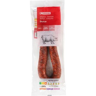 Chorizo Extra Dulce Eroski, Sarta 250 G (4093837)