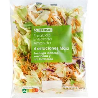 Ensalada 4 Estaciones Maxi Eroski, Bolsa 450 G (18298042)