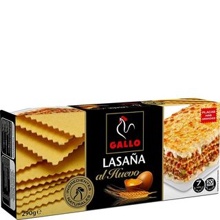 GALLO Placas De Lasaña Al Huevo 290 G