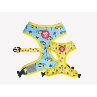 Dukier California Arnés Reversible Estampado Playero para perros