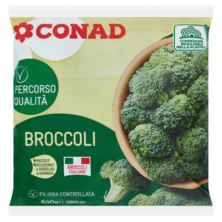 CONAD Percorso Qualità Broccoli Surgelati 600 g - 8003170090385