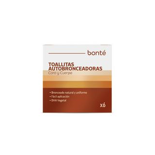 Toallitas Autobronceadoras Bonte 6Ud (299829)