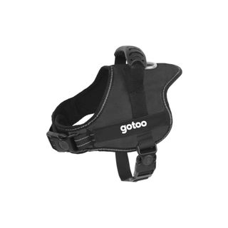 Gotoo Arnés antitirones negro para perros