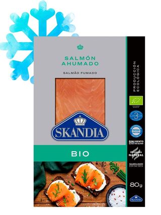 Salmón Rojo Ahumado Bio 80g Skandia