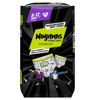Pañal Ninjamas 8-12 Años 9 Uds.