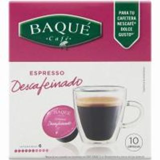 Café Descafeinado Baqué, Caja 10 Monodosis (18243683)