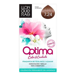 Llongueras Optima Tinte Rubio Nº 7.24 Rubio Almendra (8432225052113)