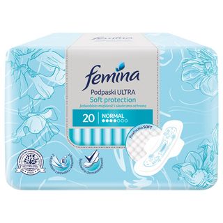 Femina Podpaski ULTRA Soft Protection Normal, 20 szt.