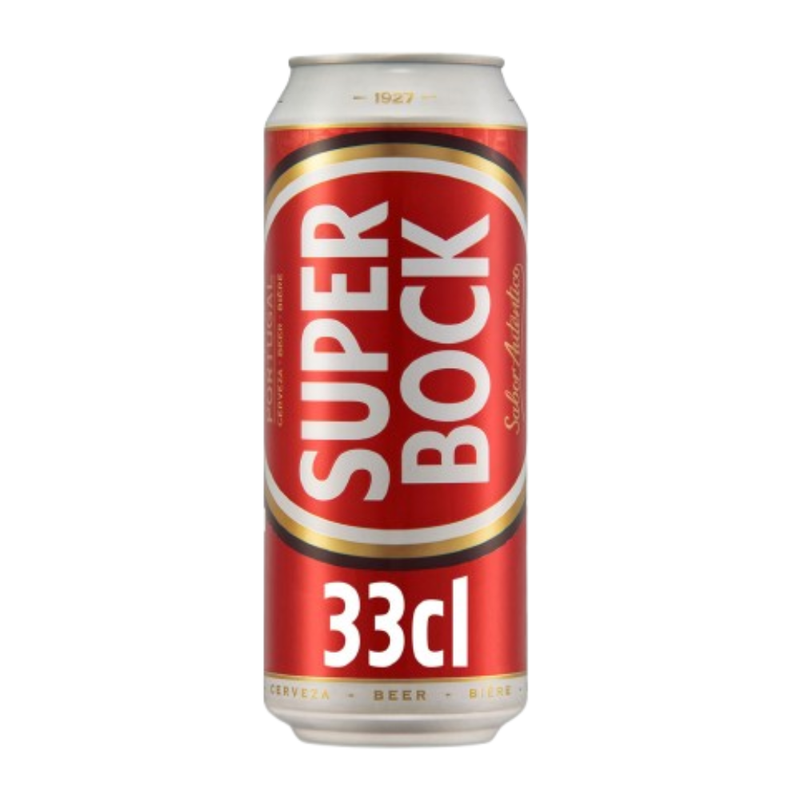 Super Bock Cerveja com Álcool Lata 33cl