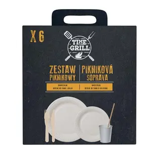 Czas Na Grill Zestaw piknikowy 36 szt.