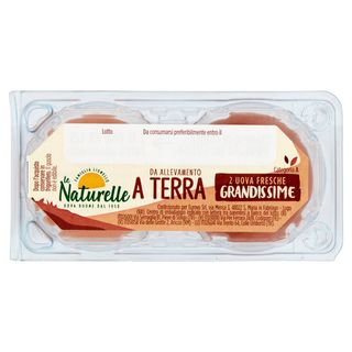le Naturelle da Allevamento a Terra 2 Uova Fresche Grandissime - 8002790047540