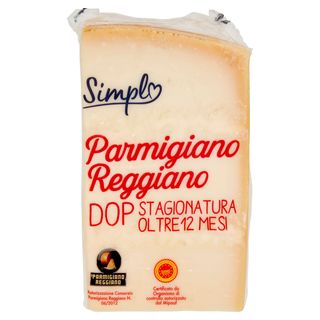 Simpl Parmigiano Reggiano DOP Stagionatura Oltre 12 Mesi kg 0.80
