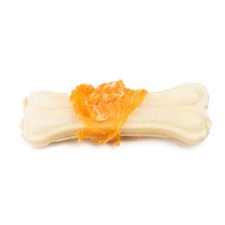 Criadores Hueso Prensado Piel De Vacuno Y Pollo Para Perros 0.044Kg