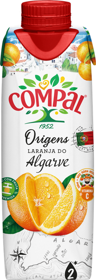 COMPAL ORIGENS LARANJA ALGARVE 300ML