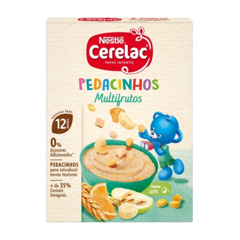 Cerelac Papa Infantil Pedacinhos Multifrutos +12M 250g