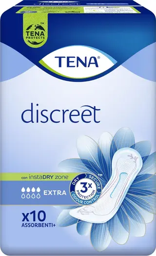 TENA DISCREET EXTRA 10 ASSORBENTI   SOD7605